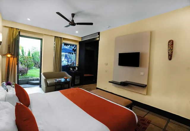 Premium, King Bed, Private Gardens Building، Shaantam Resorts 5/9