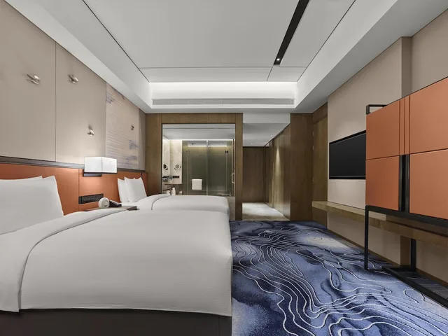غرفة بسريرين منفصلين، Hilton Guiyang Hotel 3/11