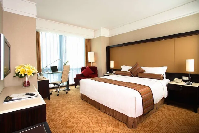 غرفة سوبيريور بسرير كينج، Howard Johnson by Wyndham Huaihai Hotel Shanghai 2/4