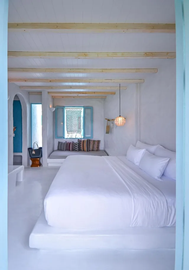 غرفة بسرير مزدوج بشرفة، Resort de Paskani 3/9