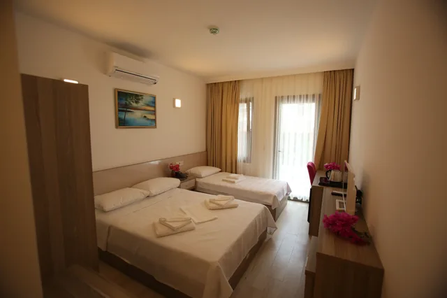 غرفة قياسية ثلاثية بسرير مزدوج وسرير فردي، Aria Doria Otel 1/10