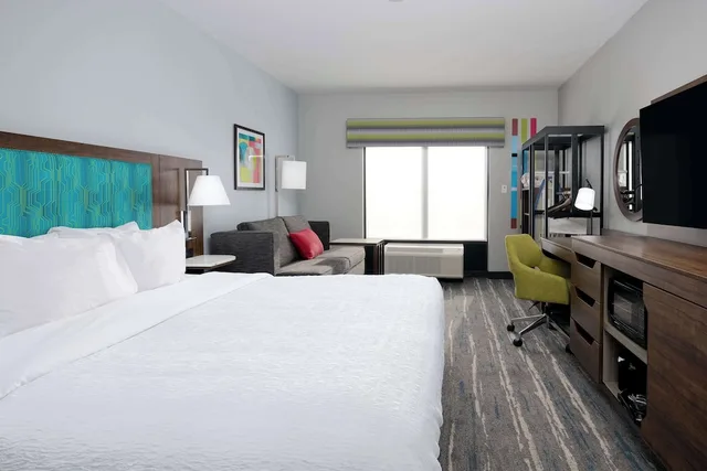 غرفة بسرير كينج، Hampton Inn Alpharetta Roswell Ga 1/8