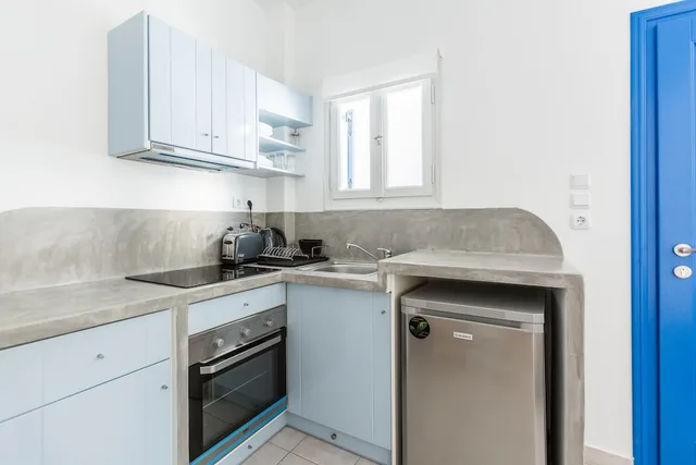 شقة تقليدية بسرير مزدوج مع أريكة، Fanouris Condo 7/7