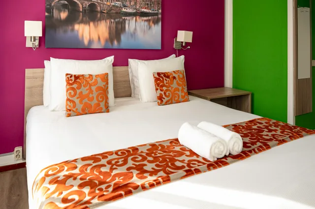استوديو بسرير مزدوج، Amsterdam Teleport Hotel 2/5