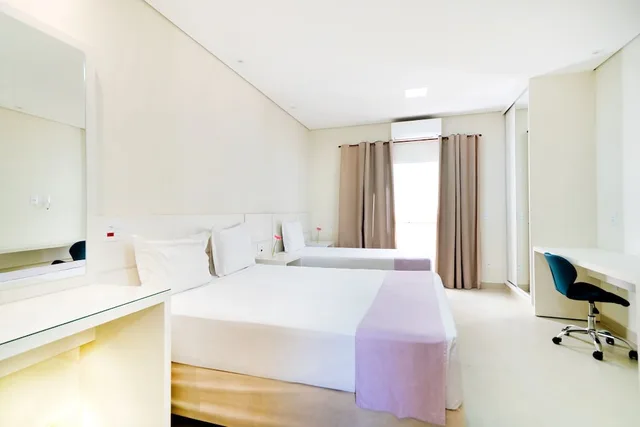 بنغل بريميوم بسرير كوين وسرير فردي، Vinhedo Plaza Hotel 1/2