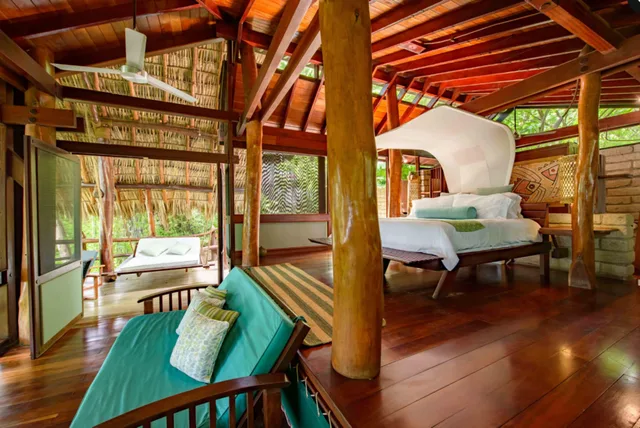 Bungalow, Queen Bed, Ocean View, Sofa, Plunge Pool، Hacienda Ecolodge Morgan S Rock 6/6