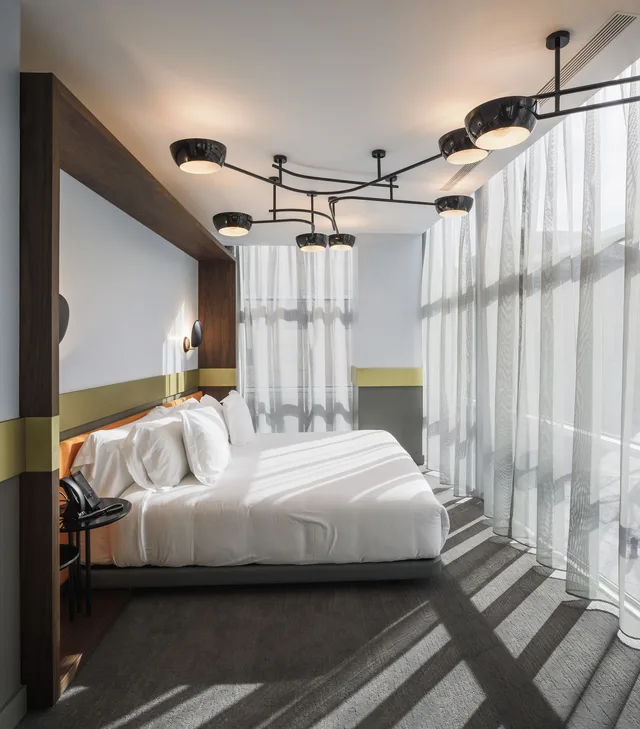 غرفة بسرير مزدوج أو سريرين منفصلين، Hotel Colón Centro 6/10