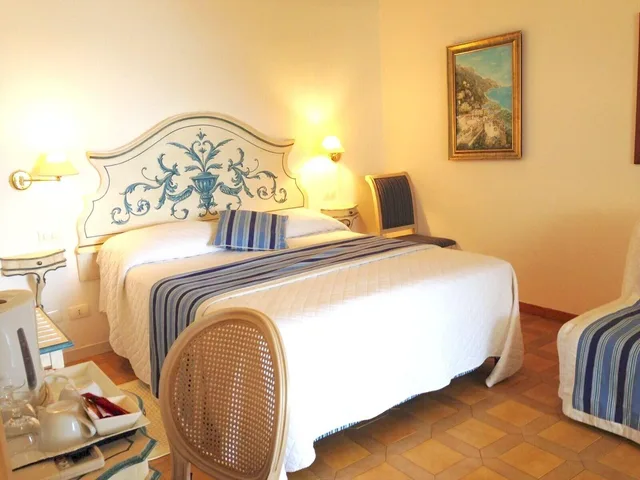 غرفة سوبيريور بسرير مزدوج بشرفة، Villa Delle Palme Hotel 1/1