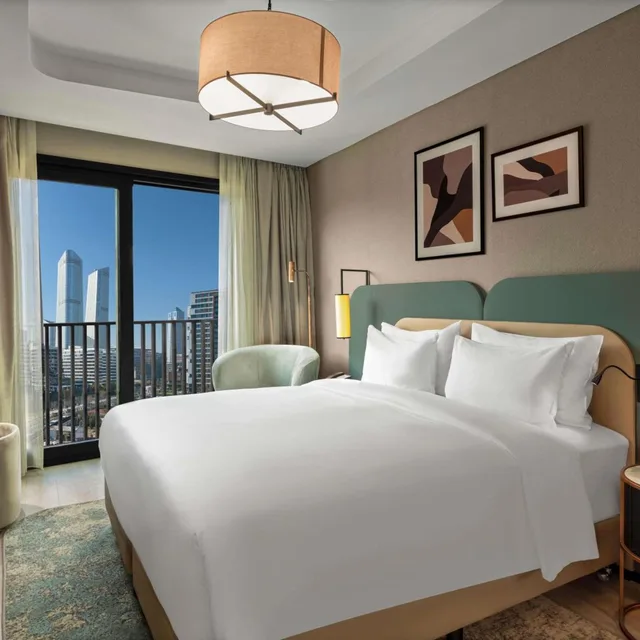 شقة ديلوكس بسرير كينج بغرفة نوم واحدة، Movenpick Living Istanbul Saklivadi 2/3
