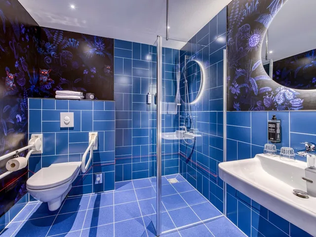 غرفة بسريرين منفصلين بإطلالة على المتنزه، ibis Styles Rotterdam Ahoy 7/9