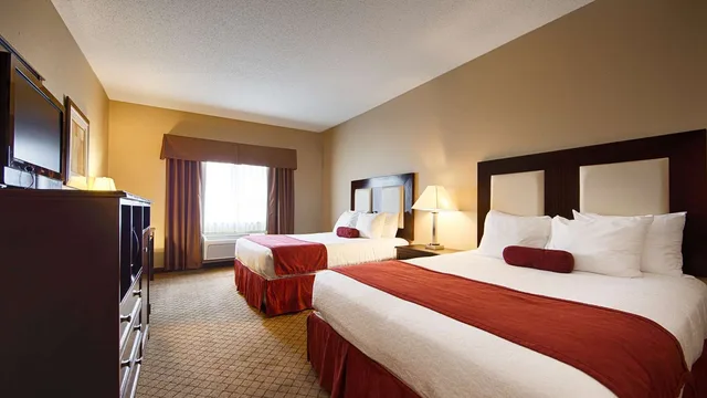 غرفة بسريرين كوين، Best Western Macomb Inn 1/2