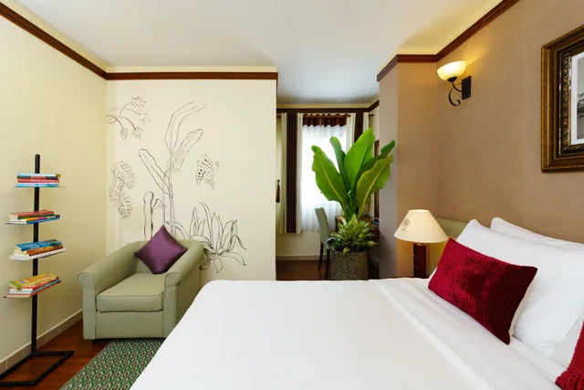 غرفة ديلوكس بسريرين منفصلين، M Village Premier Hotel Thi Sach, a brand of Modern Village Lifestyle 4/5