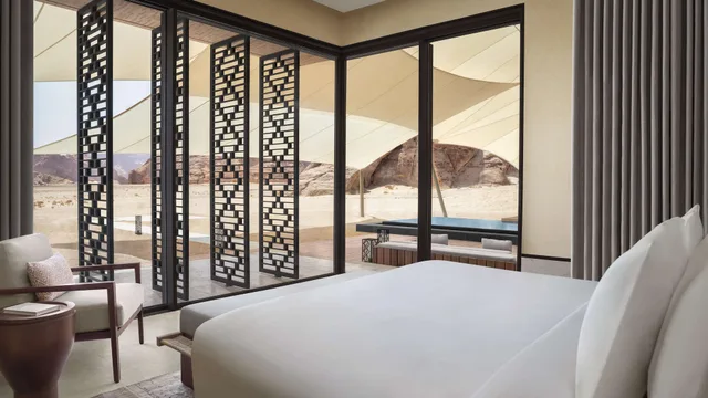3 Bedrooms, Dune, Villa, 1 King and 4 Single Beds, Private Pool، فندق بانيان تري العلا(Banyan Tree ALULA Hotel) 1/4