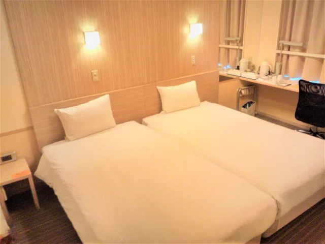 غرفة قياسية بسريرين منفصلين، Smile Hotel Shirakawa 1/1