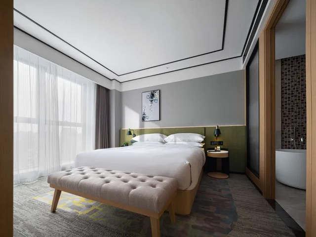 جناح بزنس بسرير كينج بغرفة نوم واحدة، Hilton Garden Inn Changsha Yuelu 2/2