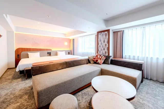 Deluxe, 2 Double Beds, Richmond Hotel Fukuoka Tenjin 1/1