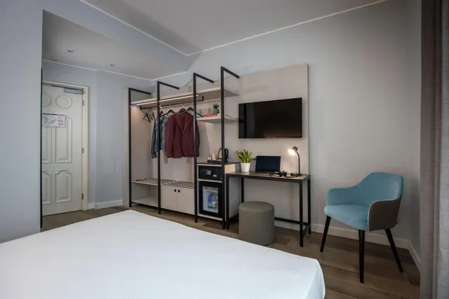 غرفة قياسية بسرير كوين، iH Hotels Milano Centrale 6/10