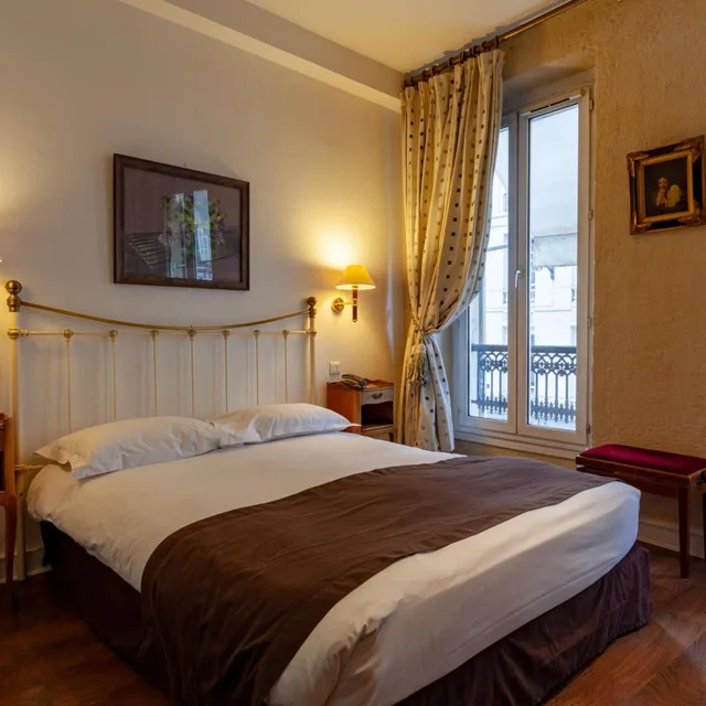 غرفة كلاسيكية بسرير مزدوج، HOTEL ATLANTIS SAINT GERMAIN DES PRES 1/4
