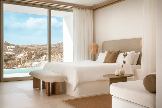Pool, Suite, Single, Side Sea View، Mykonos Flow - Super Paradise 7/10