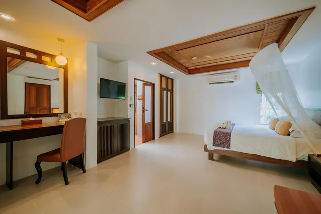 كوخ عائلي بسرير فردي، Ban Sainai Resort - SHA Extra Plus 7/10