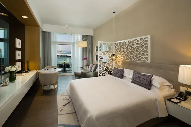 استوديو بإطلالة على البحر بشرفة، Beach Rotana Residences 7/7