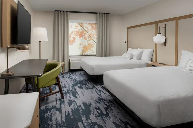 غرفة بسريرين كوين لذوي الإعاقة، Fairfield Inn & Suites by Marriott Aberdeen 1/2