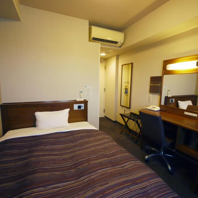 Room, Single, Hotel Route-Inn Mitokenchomae 2/8