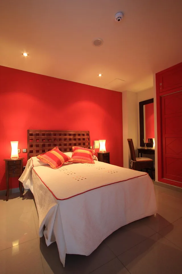 غرفة بسرير مزدوج أو سريرين منفصلين، Casa Banos de la Villa 2/10