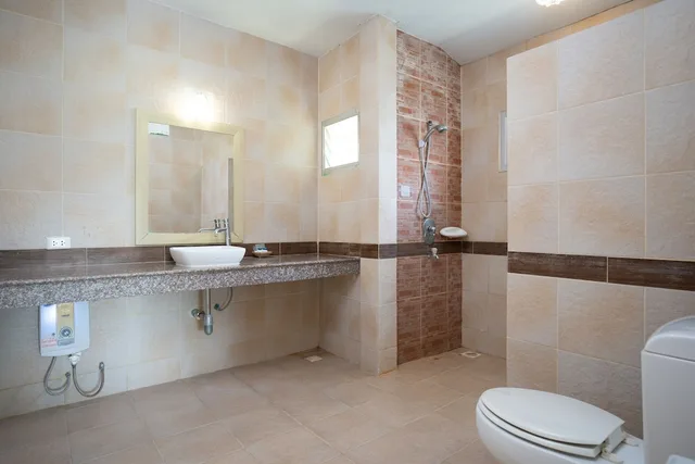 2 Bedrooms, House, 1 Queen and 3 Single Beds, Terrace، Thara Cholapruek Resort 3/3