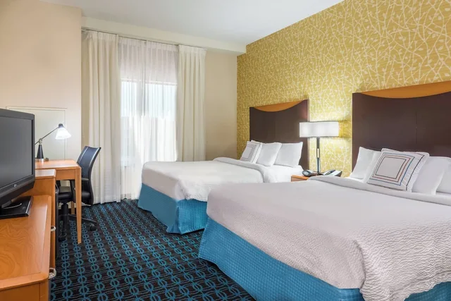 غرفة بسريرين كوين لذوي الإعاقة، Fairfield Inn Suites Buffalo Airport 2/6