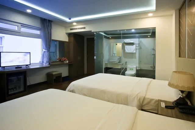 غرفة ديلوكس رباعية بسريرين مزدوجين، Seaway Hotel 1/2