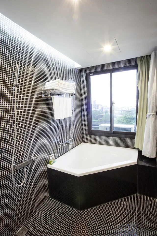 غرفة بسريرين مزدوجين، Hotel Les Champs Hualien 9/9