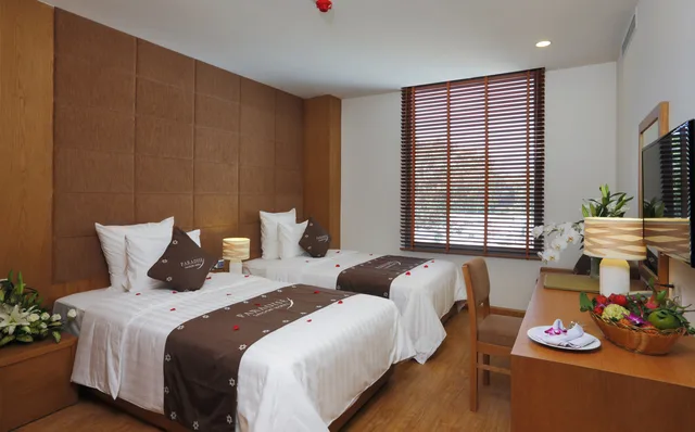 غرفة ديلوكس بسرير مزدوج أو سريرين منفصلين، Paradise Saigon Boutique Hotel 2/4