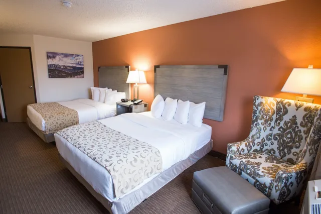 غرفة ديلوكس بسريرين كوين، Best Western Alpenglo Lodge 10/10