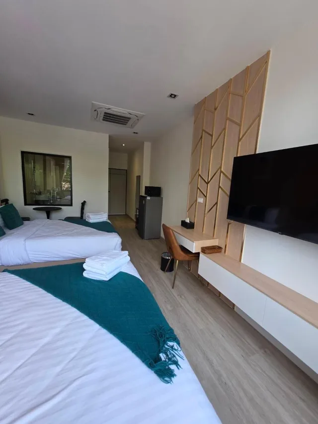 غرفة ديلوكس بسرير مزدوج أو سريرين منفصلين بإطلالة على المدينة، Diff Apartel Banglamphu 2/5
