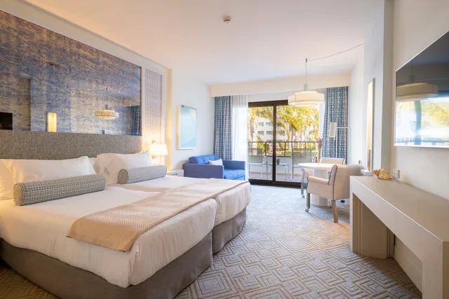 غرفة سوبيريور بشرفة مفردة بسرير مزدوج، Eurostars Sitges 1/1