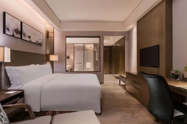 غرفة أساسية مفردة بسرير كينج، Doubletree By Hilton Hotel Shiyan 9/10