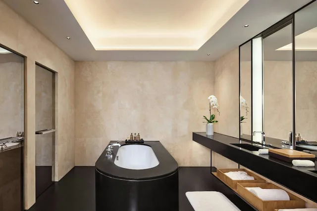 جناح بريميوم بسرير كينج بإطلالة على النهر بغرفة نوم واحدة، The Bulgari Hotel Beijing 6/7