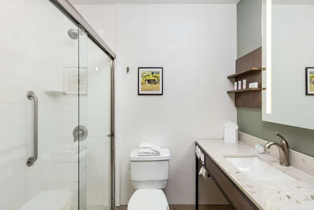 جناح بسرير كينج بغرفة نوم واحدة لذوي الإعاقة، Hilton Garden Inn Davis Downtown 2/5