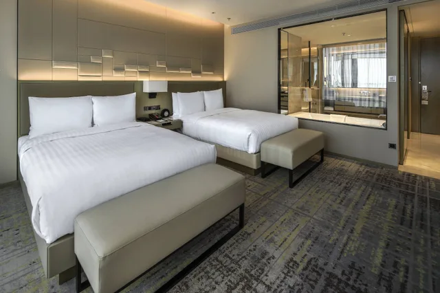 غرفة سوبيريور بسريرين منفصلين، Chengdu Marriott Hotel Financial Centre 2/3