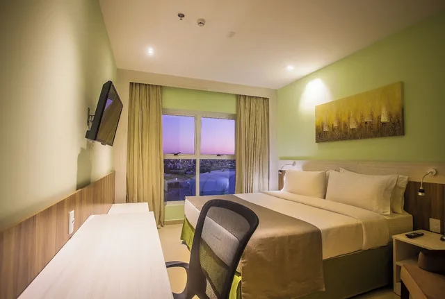 غرفة قياسية بسريرين منفصلين وسرير كينج، Praiamar Arena Hotel 3/6