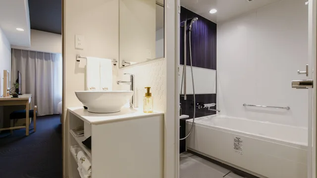 غرفة ثلاثية بسريرين منفصلين مع أريكة، Hotel Gracery Kyoto Sanjo 6/6