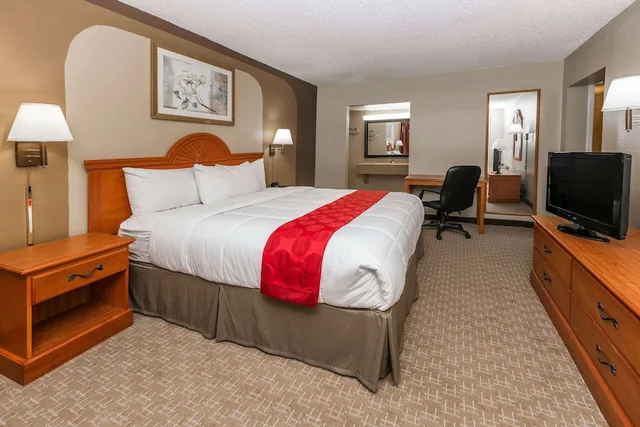 غرفة بسرير كينج لذوي الإعاقة، Ramada By Wyndham Odessa Near University Of Texas Permian 1/3