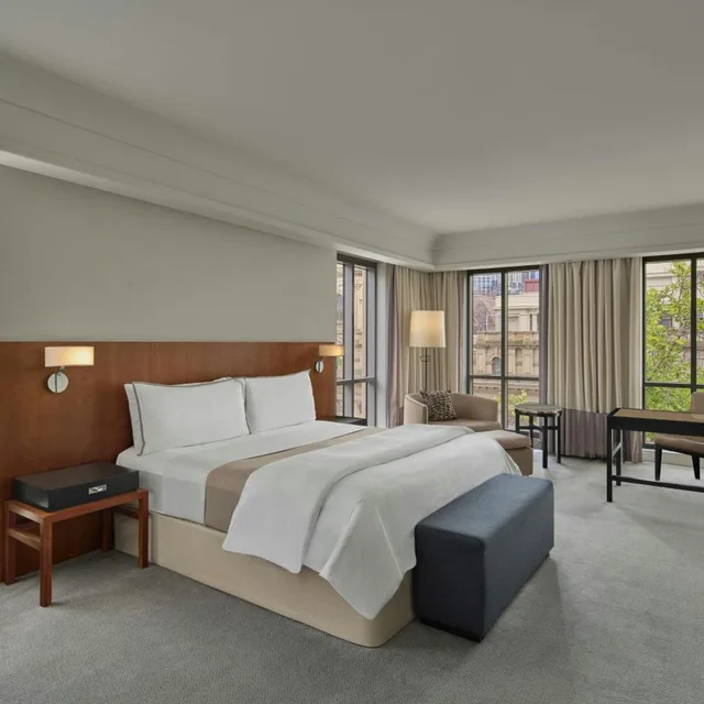 غرفة ديلوكس خارجية بسرير كينج بإطلالة، Westin Melbourne 5/10