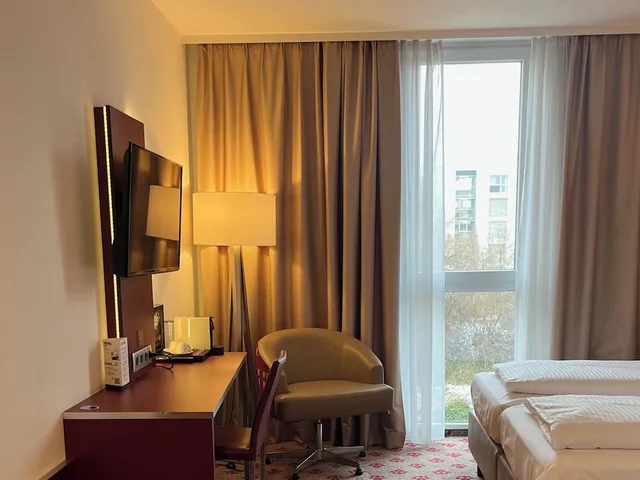 غرفة بسريرين منفصلين، Amedia Hotel Linz 2/4