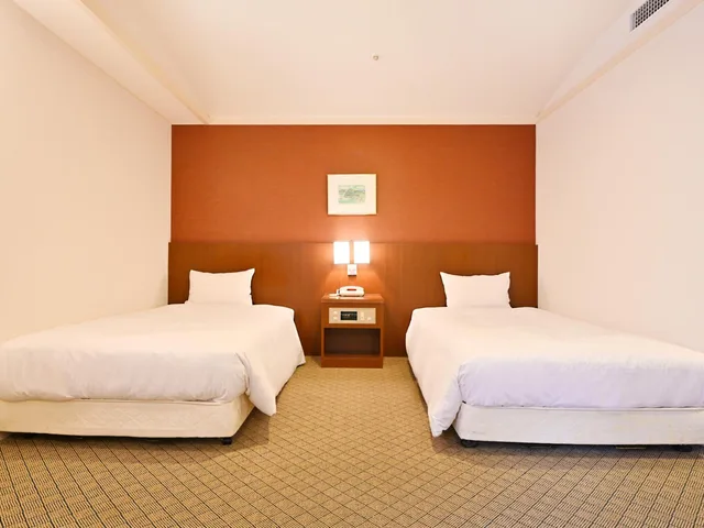 غرفة بسريرين منفصلين لذوي الإعاقة، Hotel Abest Sapporo 1/3