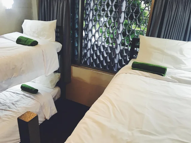 غرفة عائلية بحمام خاص، Victory Park Hostel 5/17