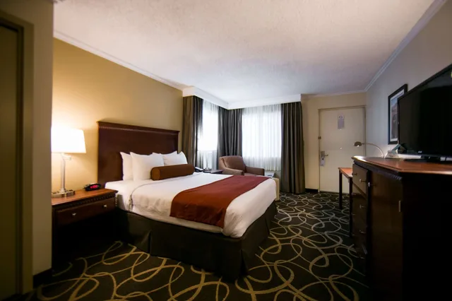 غرفة قياسية بسرير كينج بإطلالة على الفناء، Best Western Plus Burley Inn & Convention Center 5/10