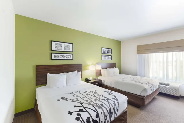 جناح تنفيذي بسريرين كوين مع أريكة، Sleep Inn and Suites Midland West 1/3
