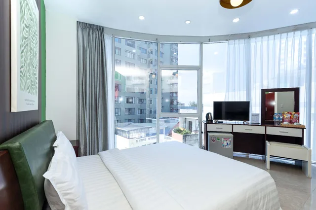 غرفة عائلية بإطلالة على المدينة، HAKU Boutique Hotel Vung Tau 1/1